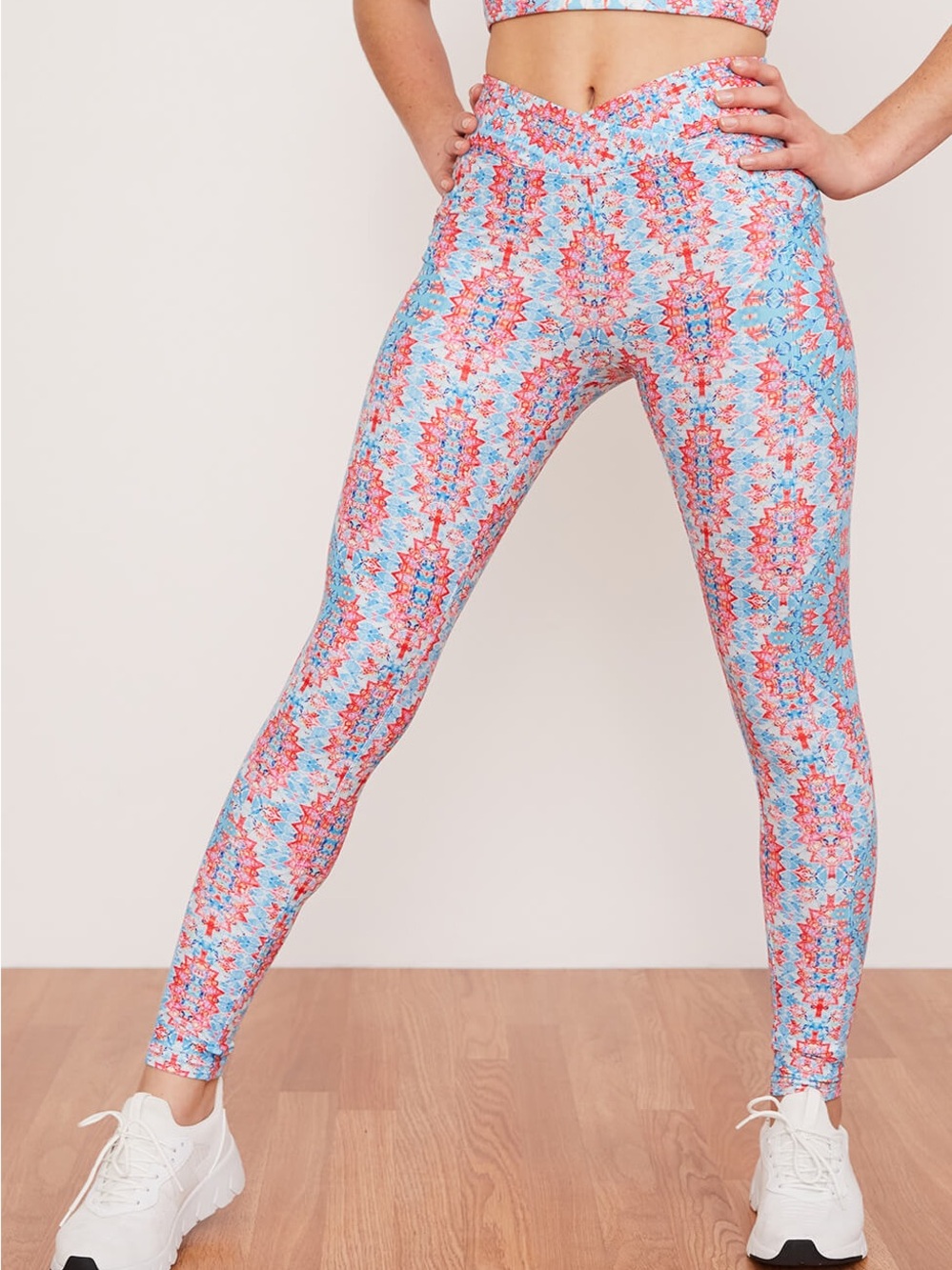 Wolven Amalfi Crossover Pocket Legging